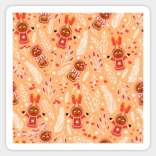 Gingerbread nutcrackers Sticker